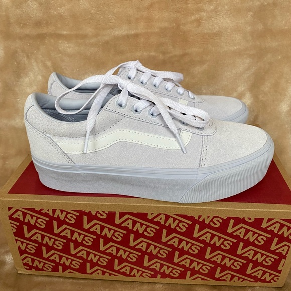 NWB Vans Ward Platform Sneaker - Picture 1 of 7